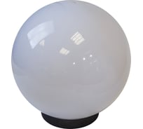 Садово-парковый светильник ЭРА НТУ 02100351 шар, белый, призма, D=350mm, Е27, 4/12 Б0048046