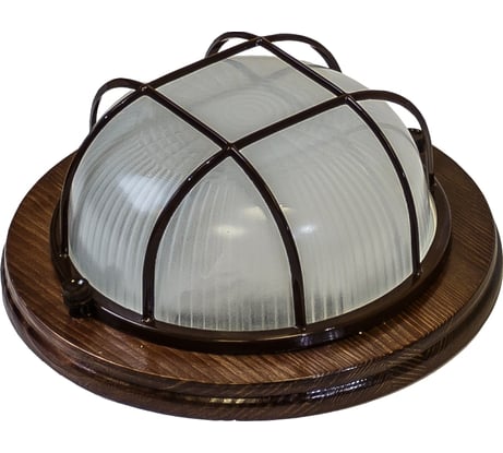 Светильник ЭРА НБО 0360022 Кантри, дерево/стекло, решетка Б0048416