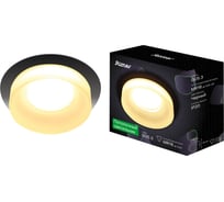 Точечный встраиваемый светильник Ritter RDS-98MR16-SB, песочный/черный, 52051 1