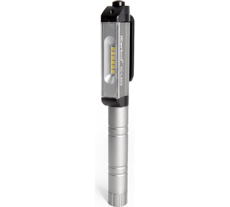 Светодиодный инспекционный фонарь iCartool, в форме ручки, 6 светодиодов IC-L203