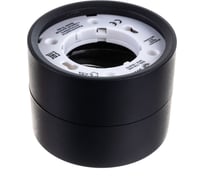 Накладной светильник-подсветка ЭРА OL7 GX53 BK, под лампу Gx53, алюминий, цвет черный, 40/1440 Б0048534