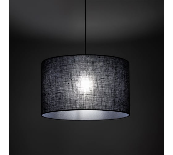 Подвесной светильник TK Lighting с тканевым рассеивателем 10086 Glorii черный a068360