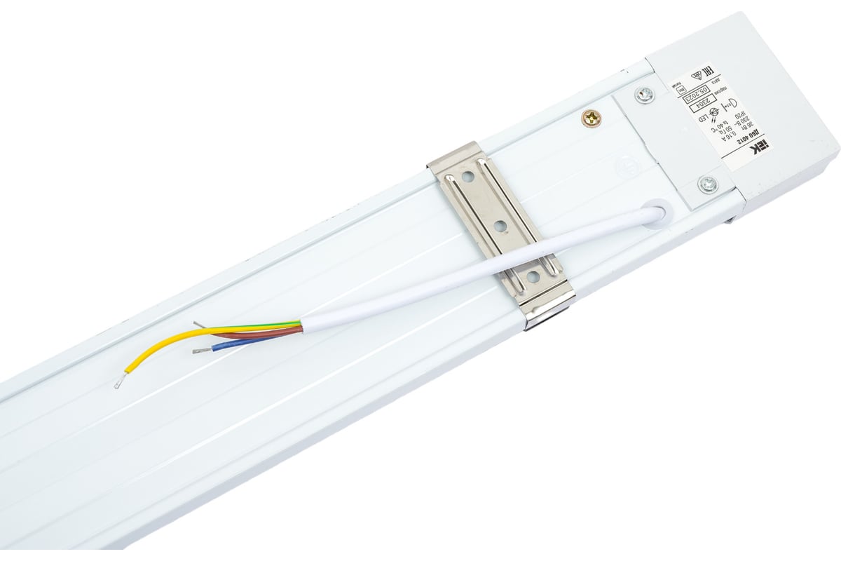 Светильник IEK ДБО 4012, LED, 36вт, 4000К, IP20, 1200мм, призма LDBO0 ...