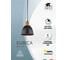 Подвесной светильник Arte Lamp EURICA A4245SP-1BK 2