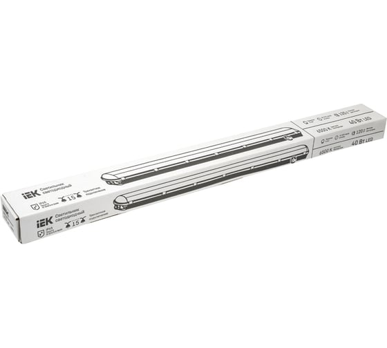 Светильник IEK ДСП 1422, 40вт, 6500К, IP65, 1200мм LDSP0-1422-40-6500-K01