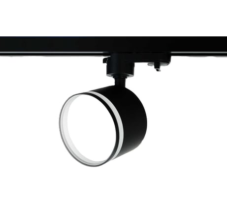 Светильник трековый однофазный SPECTR на шинопровод под лампу GX53 (черный) 163, 1шт SPC102BL