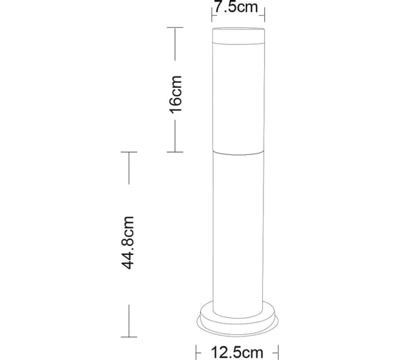 Уличный светильник Arte Lamp SALIRE A3158PA-1SS