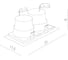 Встраиваемый светильник Arte Lamp PRIVATO A7007PL-2BK 3