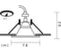 Встраиваемый светильник Arte Lamp GRUS A6668PL-1WH 5