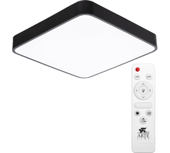 Потолочный светильник Arte Lamp SCENA A2663PL-1BK 1
