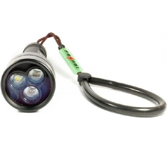 Фонарь для дайвинга Ferei W153 1хCREE XM-L Cool White 2xCREE XP-E Red W153