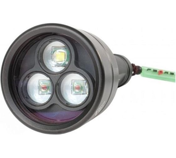 Фонарь для дайвинга Ferei W153 1хCREE XM-L Cool White 2xCREE XP-E Red W153