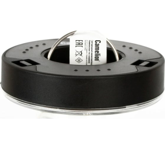 Фонарь Camelion LED56322 черный, COB LED, 3XААА, пластик, блистер 14259
