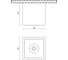 Накладной светильник DesignLed LED SLC78001/18W, 18W, 3000K, белый, SPL-CB-18-WH-WW 00-00002328 3