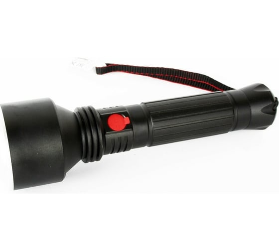 Аккумуляторный фонарь Camelion E163 3,7В, черный, T40 LED, 10 Ватт, 3 режима, алюминий, бокс 14279 1