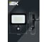 Светодиодный прожектор IEK СДО 06-50Д, черный, с датчиком движения, IP54, 6500K LPDO602-50-65-K02 2