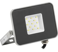 Светодиодный прожектор IEK СДО 07-10, серый, IP65 LPDO701-10-K03