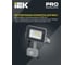 Светодиодный прожектор IEK СДО 07-10Д, серый, с датчиком движения, IP54 LPDO702-10-K03 3