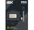 Светодиодный прожектор IEK СДО 07-10Д, серый, с датчиком движения, IP54 LPDO702-10-K03 4