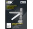 Светодиодный прожектор IEK СДО 07-10Д, серый, с датчиком движения, IP54 LPDO702-10-K03 5