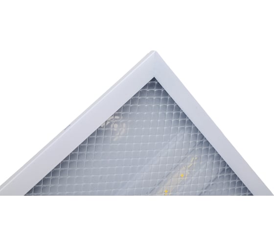 LED панель ДВО IEK 6571-P 45вт 4000К 595х595х20 призма LDVO2-6571-45-4000-K01