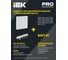 LED панель ДВО IEK 6572-P 45вт 6500К 595х595х20 призма LDVO2-6572-45-6500-K01 6