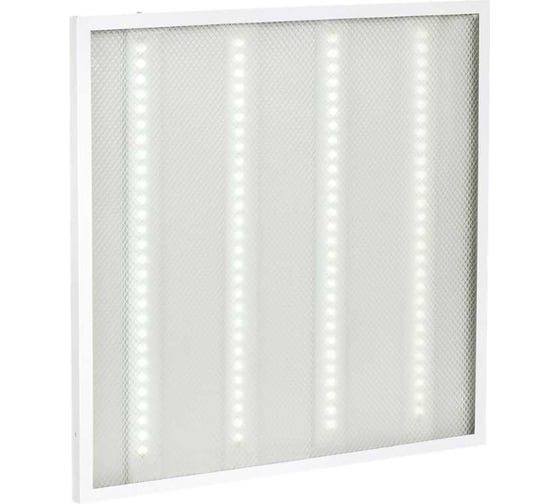 LED панель IEK ДВО 6561-P, 36вт, 4000К, 595х595х20, призма LDVO2-6561-36-4000-U-K01