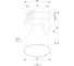 Светильник встраиваемый светодиодный Elektrostandard Bell 8W 3000K черный a068058 2