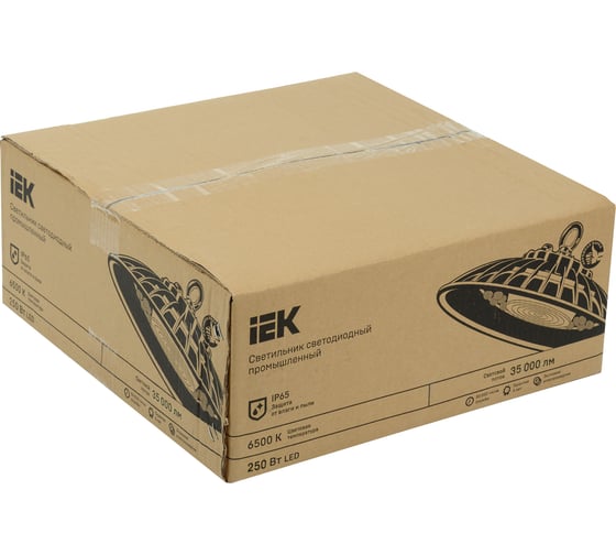 Светодиодный светильник IEK ДСП 3015, PRO, 250W, 120град, 6500К, IP65, алюминий LDSP0-3015-250-120-K23