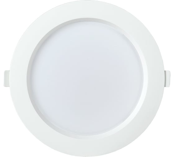 Светильник IEK LED ДВО, 1704, белый круг, 24вт, 4000K, IP40 LDVO0-1704-24-4000-K01 1
