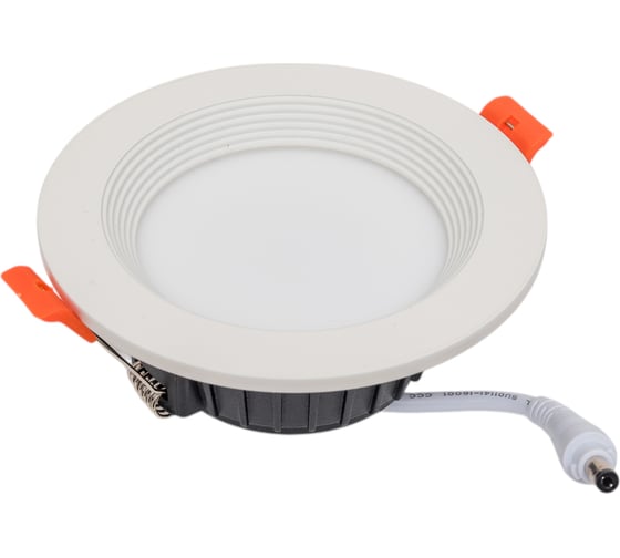 Светильник IEK LED ДВО, 1801, PRO, белый, круг, 10вт, 4000K, IP40 LDVO0-1801-10-4000-K01