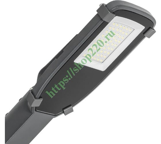 Консольный светодиодный светильник IEK LED ДКУ, 1002-50Д, 5000К, IP65, серый LDKU0-1002-050-5000-K03