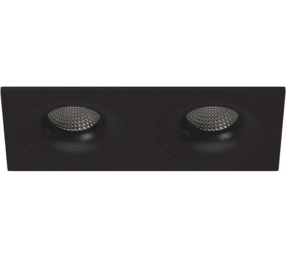 Двойной потолочный светильник DesignLed, черный, DL-MJ-1012G-B 00-00002984