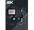 Светодиодный прожектор IEK, СДО 06-20Д черный с Датчиком Движения IP54 6500K LPDO602-20-65-K02 2