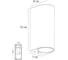 Уличный светильник Arte Lamp COMPASS A3102AL-2BK 4