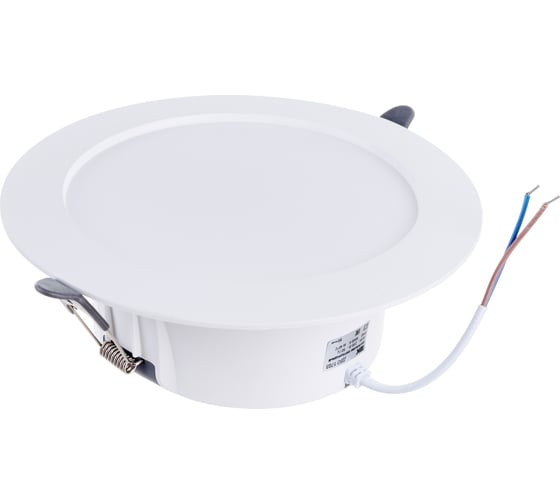 Светильник IEK, LED ДВО 1703 белый круг 18вт 6500K IP40 LDVO0-1703-18-6500-K01