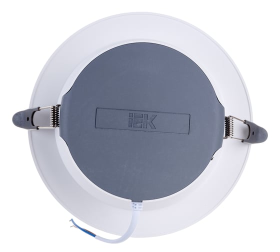 Светильник IEK, LED ДВО 1703 белый круг 18вт 6500K IP40 LDVO0-1703-18-6500-K01