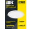 Светильник IEK, ДВО 1602 белый круг LED 7вт 4000К IP20 LDVO0-1602-1-7-K02 2