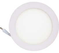 Светильник IEK, ДВО 1605 белый круг LED 12вт 4000K IP20 LDVO0-1605-1-12-K02