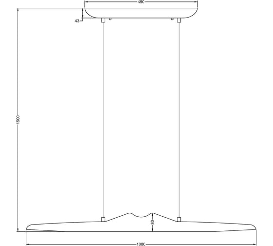Подвесной светильник ARTE LAMP CONCA A4286SP-19BK