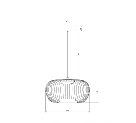 Подвесной светильник ARTE LAMP FLARE A3527SP-12BK