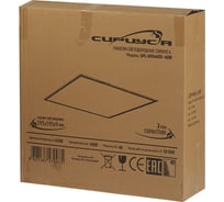 Ультратонкая светодиодная панель Сириус А 40W 6500K 600х600х9мм IP40 SPL-600x600-40W-65K