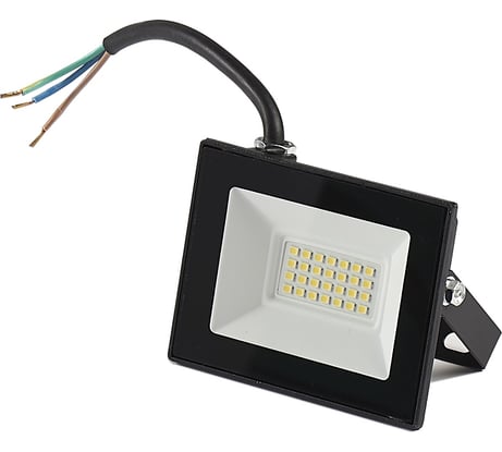 Светодиодный прожектор Сириус А SFL 117х92х27мм 30W 6500K 2400Лм IP65 SFL-30W-B-65K