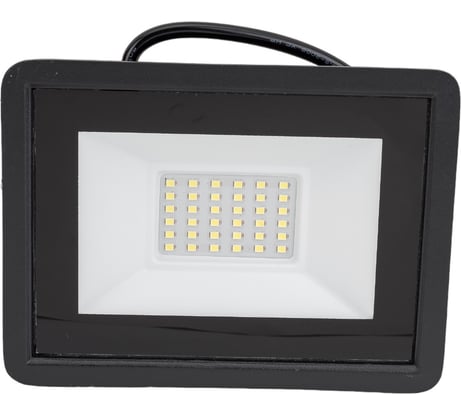 Светодиодный прожектор Сириус А SFL 160х121х27мм 50W 6500K 4000Лм IP65 SFL-50W-B-65K