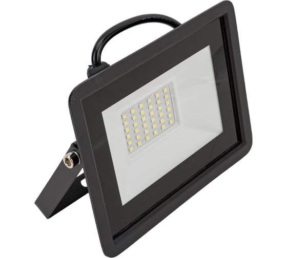 Светодиодный прожектор Сириус А SFL 160х121х27мм 50W 6500K 4000Лм IP65 SFL-50W-B-65K