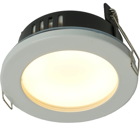 Светильник встраиваемый FERON DL544 потолочный GX53 белый IP44, 51229