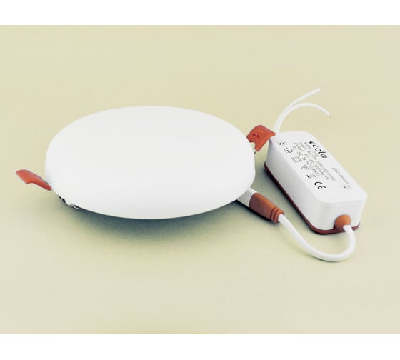 Светильник безрамочный встраиваемый Ecola LED downlight 1031 Круглый даунлайт под любое отверстие (55-200mm) 36W 220V 4200K 221x20 DARV36ELC