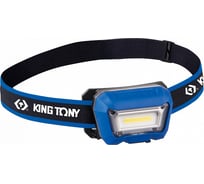 Светодиодный фонарь KING TONY, налобный, 1 Led COB, 3,7 В 9TA52A