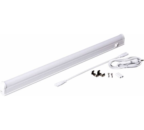 Светодиодный светильник Jazzway настенно-потолочный PLED T5i PL 600 8Вт FR 4000K IP40 180-265В ДПО линейный пластик 2850621