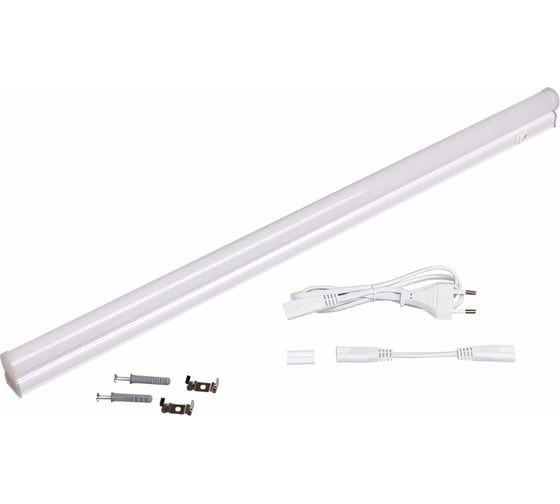 Светодиодный светильник Jazzway настенно-потолочный PLED T5i PL 600 8Вт FR 4000K IP40 180-265В ДПО линейный пластик 2850621